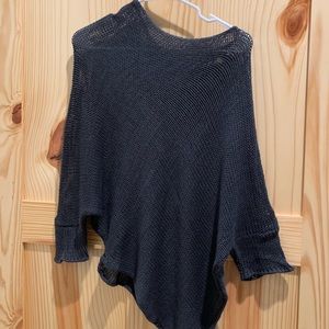 Wooden Ships Sweater/Poncho Size Small